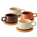 Skodelice za kavo, Luxe beige (4x320 ml)