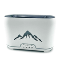 Difuzor vlažilec zraka Himalayas, USB-C, daljinec, učinek plamena